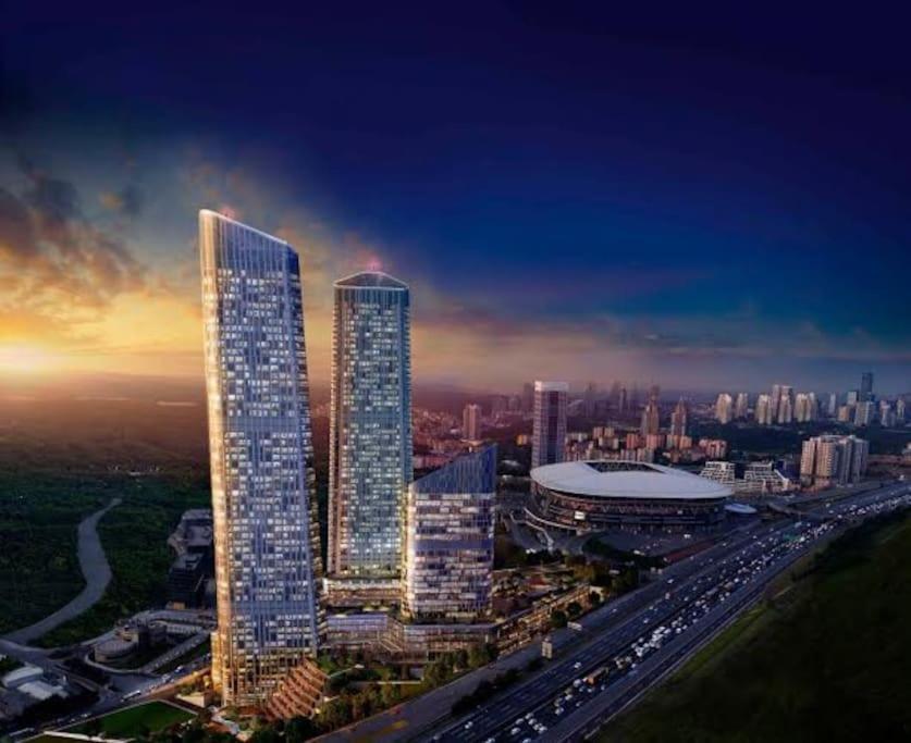 Apartment Highest Luxury Tower Skyland Studio Skyline View Istanbul